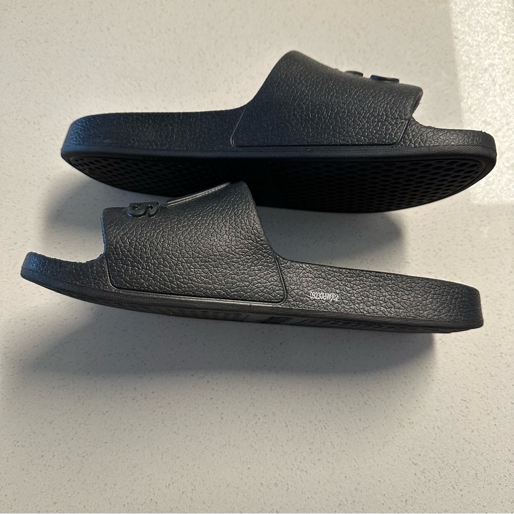 Adidas Black Slide Sandals - Picture 6 of 8